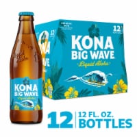Kona Big Wave Liquid Aloha Golden Ale Beer Perspective: Main