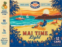 Kona Brewing Co Mai Time Light Beer Perspective: Main
