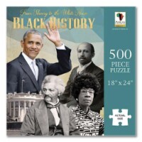African American Expressions 246300 18 in. Jigsaw Puzzle - Black History - 500 Piece