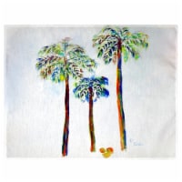 Betsy Drake PM1106 Three Palms Place Mat - Set of 4