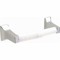 Pamex BC3CP41 Corona Collection Surface Paper Holder with White Roller, Bright Chrome