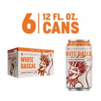 Avery White Rascal Belgian-Style White Ale Craft Beer Cans Perspective: Main