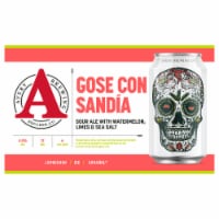 Avery Brewing Co. Gose Con Sandia Sour Ale Beer Cans Perspective: Main