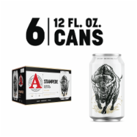 Avery Stampede Gold Lager Craft Beer Cans Perspective: Main