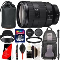Sony Fe 24-105mm F/4 G Oss Standard Zoom Lens Sel24105g With 32gb Top Accessory Kit