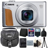 Canon Powershot Sx740 Hs Digital Camera (silver) + 32g Card + Accessory Kit