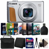 Canon Powershot Sx740 Hs Digital Camera (silver)+ 32gb Memory Card Accessory Kit