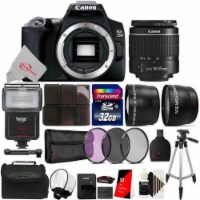 Canon Eos 250d / Rebel Sl3 24.1mp 4k Digital Slr Camera + 32gb Accessory Kit
