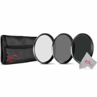 72mm Three-piece Lens Filter Kit Nd2 Nd4 Nd8 Neutral Density Nd Filters Set