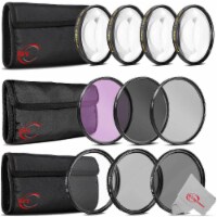 72mm Uv Cpl Nd Lens, Macro + Filter Kit