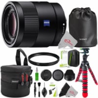 Sony Sonnar T Fe 55mm F/1.8 Za Sel55f18z E-mount + Essential Accessory Kit