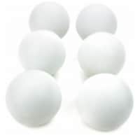 Brybelly Holdings SLAC-201 White Regulation Size Lacrosse Balls in Mesh Bag, Set of 6