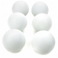 Brybelly Holdings SLAC-201 White Regulation Size Lacrosse Balls in Mesh Bag, Set of 6