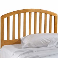 Hillsdale Carolina Twin Wooden Spindle Headboard in Country Pine
