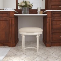 Hillsdale Furniture Cape May Vanity Stool White