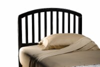 Hillsdale Carolina Headboard - Twin - w/Rails - Black
