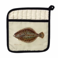 Betsy Drake PT014 Flounder Pot Holder