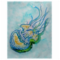 Betsy Drake PM056 14 x 18 in. Jelly Fish Place Mat - Set of 4