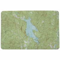 Betsy Drake DM794 18 x 26 in. Newfound Lake, NH Nautical Map Small Door Mat