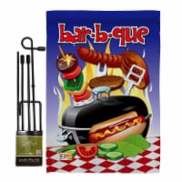 Breeze Decor BD-SU-GS-106071-IP-BO-D-US13-BD 13 x 18.5 in. Bar B Que Summer Fun in the Sun Im