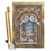 Breeze Decor BD-NT-HS-114125-IP-BO-D-US16-AL 28 x 40 in. Peace on Earth Doves Winter Nativity