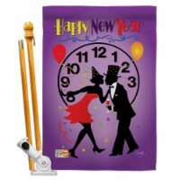 Breeze Decor BD-NE-HS-116001-IP-BO-D-US98-BD 28 x 40 in. New Year Winter Impressions Decorati