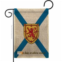Breeze Decor BD-CP-G-108187-IP-DB-D-US13-BD 13 x 18.5 in. Nova Scotia Burlap Flags of the Wor