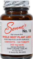Sonne's No.18 Whole Beet Plant Juice