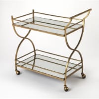 Butler Specialty Company, Graci Antique Bar Cart, Gold