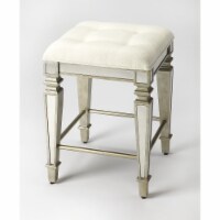 Butler Specialty Company, Celeste Mirrored 26  Counter Stool, Silver