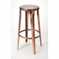 Butler Specialty Ulrich Copper Backless Bar Stool in Copper