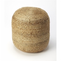 Butler Specialty Noosa Jute Pouffe in Brown