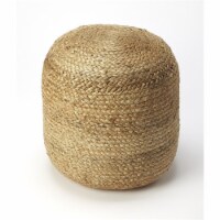 Butler Specialty Noosa Jute Pouffe in Brown