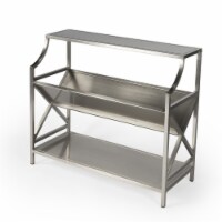 Butler Specialty Company, Keats Library 2 Tier 36 W Bookcase, Silver