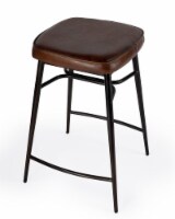 Butler Arlington 26  Square Leather Counter Stool