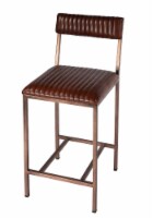 Butler Houston 24  Leather Counter Stool
