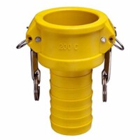 2 in. Quick Coupling Glass & Reinforced Nylon Female Coupler