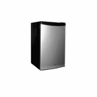 4.5 ft. Refrigerator, Stainless Steel