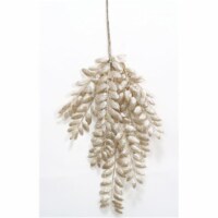 35 in. Plastic Razor Glitter Honey Locust Spray X 12 Rose Gold - Pack of 12