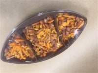 Treasured Harvest QB Crunch Football Snack Tray Perspective: Main