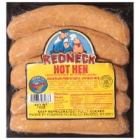 Redneck® Hot Hen Chicken and Pork Sausage Links Perspective: Main