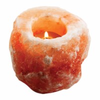 Evolution Salt Himalayan Salt Natural Tealight Holder - Tealight Holder - Pack of 3