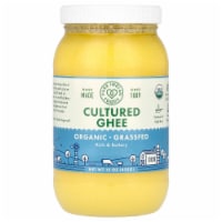 Pure Indian Foods Organic & Grass-Fed Cultured Ghee - 15 oz (425 g)