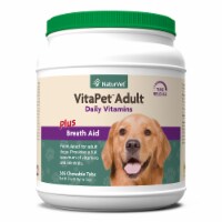 NaturVet® VitaPet Time Release Adult Daily Vitamins Plus Breath Aid Dog Multivitamin