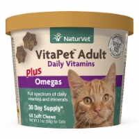 NaturVet VitaPet™ Adult Daily Vitamins Plus Omegas Soft Chews