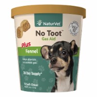 NaturVet No Toot Gas Aid Plus Fennel Soft Chews