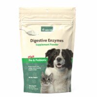 NaturVet® Digestive Enzymes Supplement Powder With Pre and Probiotices for Dogs and Cats