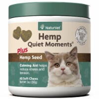 NaturVet Hemp Quiet Moments® Plus Hemp Seed Soft Chews