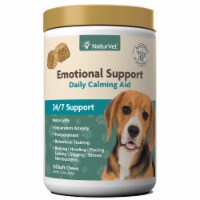 NaturVet Emotional Support Daily Calming Aid Soft Chews