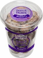 Prairie City Blueberry Donut Holes, 5 Ounce -- 12 per case.